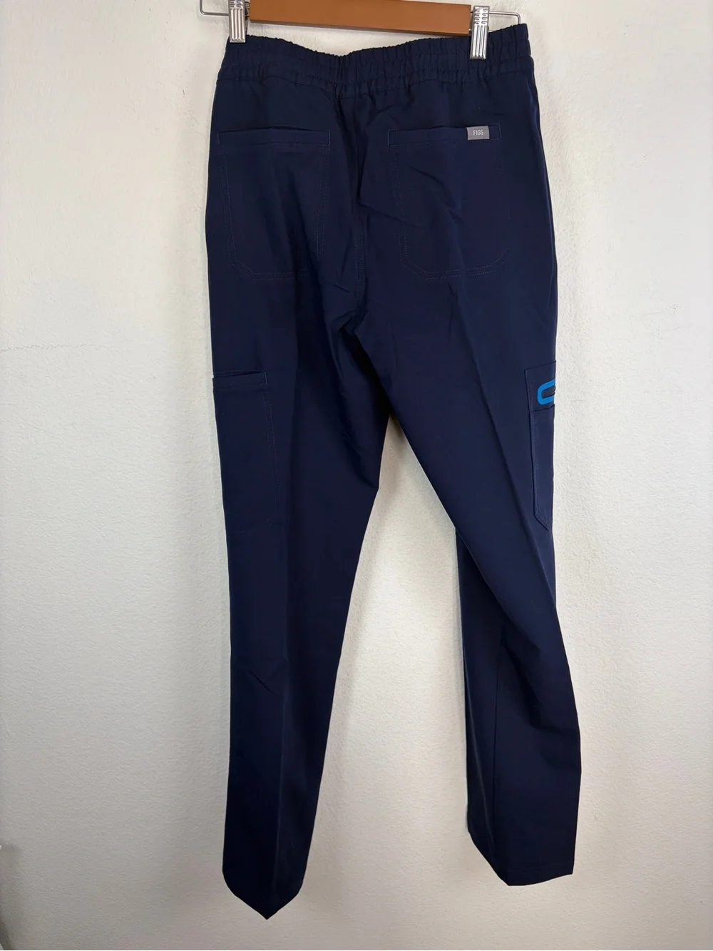 Figs Performance Cairo Contrast Navy Scrub Bottom Men’s XS Pant NWT #M23SW2012